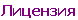 Лицензия